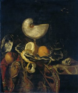 Martwa natura z Nautilus Cup autorstwa Frans Sant Acker