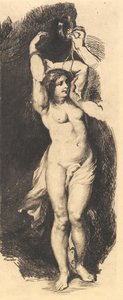 Andromeda, według Rubensa autorstwa Frans Schwartz