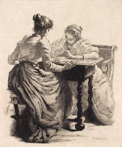 Halma autorstwa Frans Schwartz