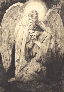 Chrystus w Getsemani autorstwa Frans Schwartz