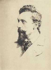 Portret Carla Blocha autorstwa Frans Schwartz