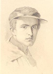 Portret J. Th. Lundbye autorstwa Frans Schwartz