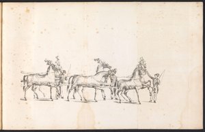 Rozpiętość pierwszego pływaka w procesji na Saint Rombout, 1825