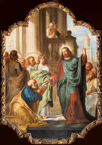 Kościół parafialny (Kościół Parafialny NMP). Wnętrze. obraz. Fransa Ykensa. autorstwa Frans Ykens
