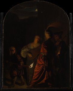 Serenada, ok. godz. 1678-80. autorstwa Frans van Mieris