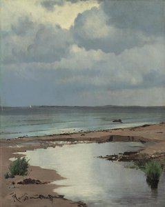 Z plaży w Hornbæk