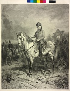 Joseph hrabia Radetzky z Radetz (akwaforta)
