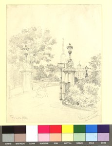 Carolinenbrücke autorstwa Franz Alt