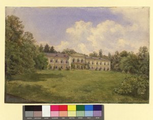 Pałac z parkiem w Weidlingau