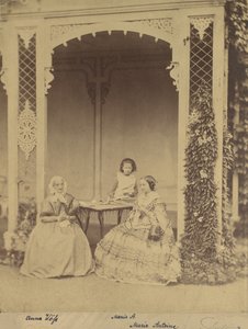 Anna Wöss, Marie i Marie Antoine, lata 50.-60. autorstwa Franz Antoine