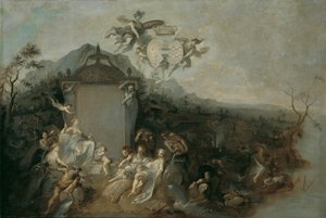 Alegoria Galicji i Lodomerii autorstwa Franz Anton Maulbertsch