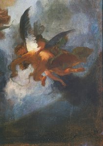 Anioły, fragment z Alegorii misji jezuitów na cały świat autorstwa Franza Antona Maulbertscha (1724-1796). Niemcy