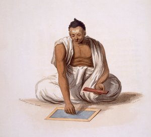 Dyback lub Astrolog, 1804. autorstwa Franz Balthazar Solvyns