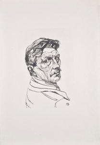 autoportret autorstwa Franz Barwig d. Ä.
