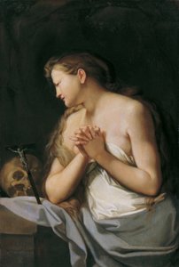 Pokutująca św. Maria Magdalena autorstwa Franz Carl Remp