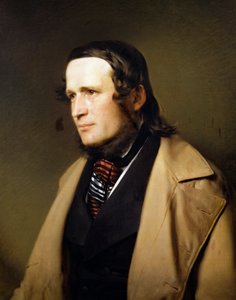 Portret Karla Groba, obraz Franza Eybla (1806-1880)