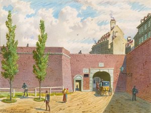 Fischertor w Wiedniu autorstwa Franz Gerasch