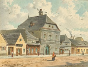 Dawny domek myśliwski cesarzowej Marii Teresy przy Erdbergstraße 109 w Wiedniu autorstwa Franz Gerasch