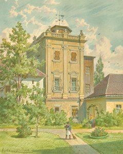 Stary Hundsturm w 5. dzielnicy Wiednia autorstwa Franz Gerasch