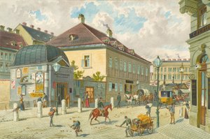 Linia Mariahilfer w Wiedniu autorstwa Franz Gerasch