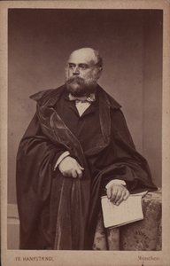 Portret pianisty i kompozytora Adolpha von Henselta 1814-1889, ok. 1860. autorstwa Franz Hanfstaengl