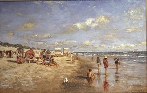 Na plaży autorstwa Franz Helfferich