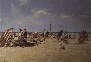 Opalanie się autorstwa Franz Helfferich