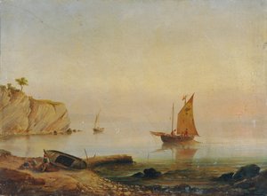 Przylądek Istrii autorstwa Franz Hoffmann