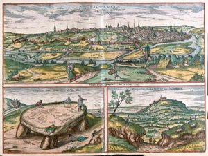 Montpellier, Tours and Poitiers, Francja autorstwa Franz Hogenberg
