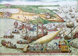 Oblężenie Tunisu lub La Goulette przez Karola V w 1535