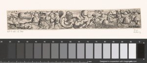 Lew (lipiec) Dwanaście miesięcy w roku ze znakami zodiaku (tytuł serii) autorstwa Franz Isaac Brun