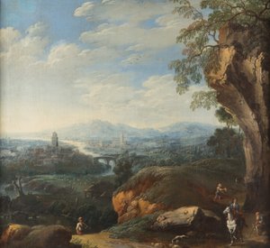 Franz Joachim Beich Południowy krajobraz fantasy