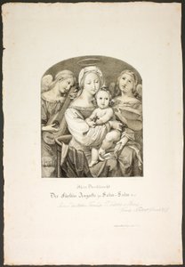 Madonna z Dzieciątkiem autorstwa Franz Johann Heinrich Nadorp