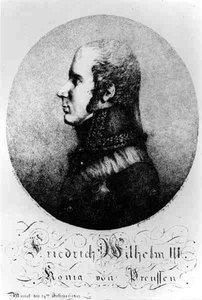 Portret Fryderyka Wilhelma III (1770-1840), króla pruskiego, 24 lipca 1807