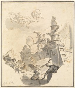 Alegoria mądrości i sztuki autorstwa Franz Karl Palko