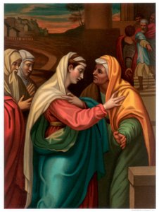 Nawiedzenie, 1518-1519 1870 autorstwa Franz Kellerhoven