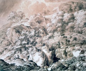 Krajobraz leśny, 1799