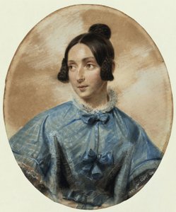 Amalie Wichmann, z domu Feilner autorstwa Franz Krüger
