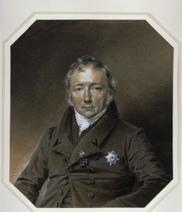 Portret Fryderyka Christiana Adolfa von Motza autorstwa Franz Krüger