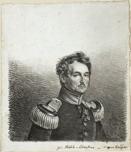 Hrabia Rühle von Lilienstern autorstwa Franz Krüger