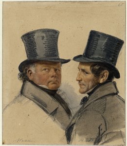 Johann Ferdinand Rüthling, Johann Gottfried Karl Wauer autorstwa Franz Krüger