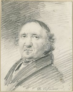 Johann Gottfried Schadow autorstwa Franz Krüger