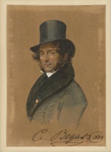 Karl Begas autorstwa Franz Krüger