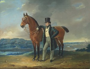 Wilhelm Christian Benecke von Groditzberg, 1828 (pastel na papierze ułożony na płótnie)