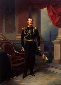 „Portret następcy tronu Aleksandra Nikołajewicza”, 1818-1881, ok. 1840 autorstwa Franz Kruguer