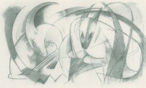 Franz Marc - Szkicownik z pola - plansza 13 autorstwa Franz Marc