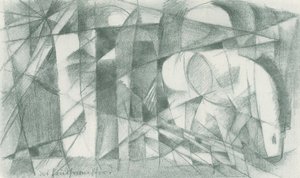 Franz Marc - Szkicownik z pola - plansza 14 autorstwa Franz Marc