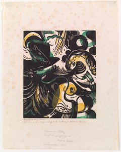 Genesis II autorstwa Franz Marc