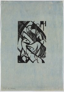 Niemiecki: Konie skokowe autorstwa Franz Marc
