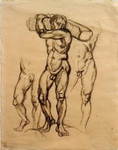Belki drewniane autorstwa Franz Marc
